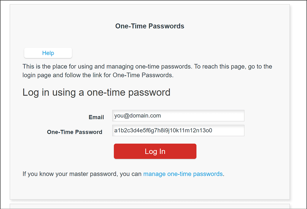 bitwarden forgot master password
