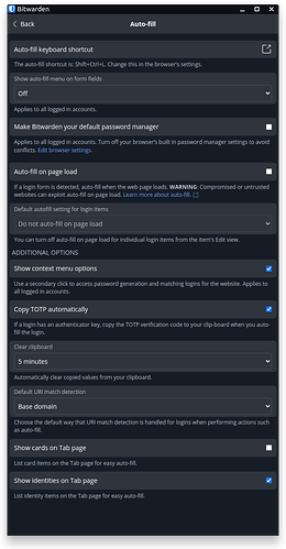Auto-fill