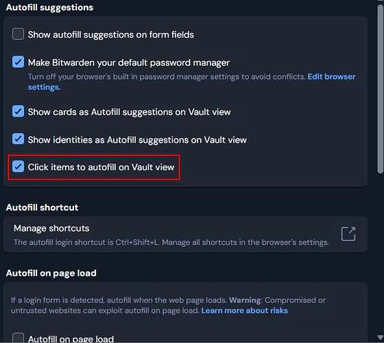 Bitwarden Edge - Click items to autofill - Screenshot 2025-01-15 060147