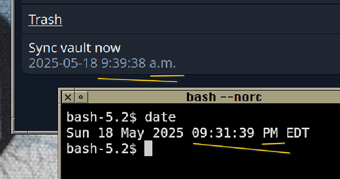 12 hours no sync