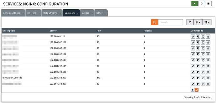 upstream server