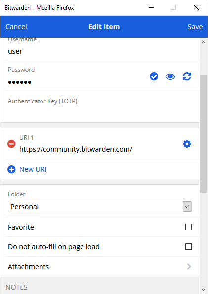 bitwarden autofill chrome