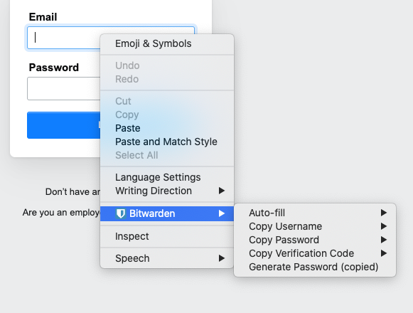Auto Fill is pasting password in website search box - Password Manager -  Bitwarden Community Forums