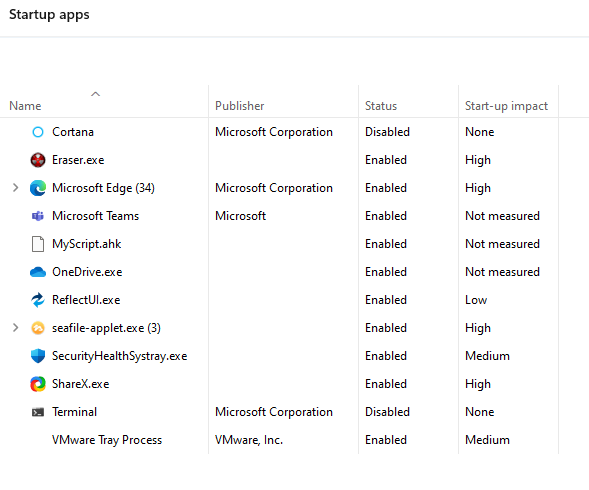 Start automatically with login not working on new Windows 11 build 