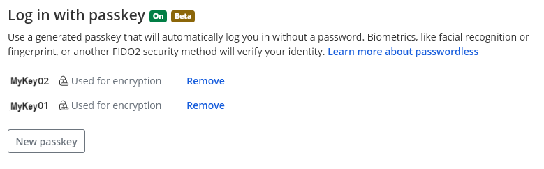 Using generated security password disable 2025