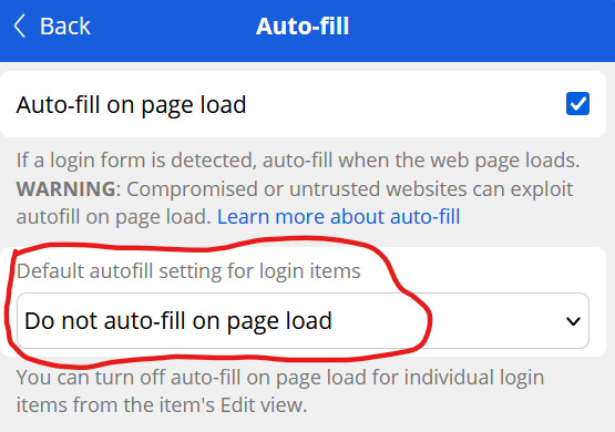 Auto Fill is pasting password in website search box - Password Manager -  Bitwarden Community Forums