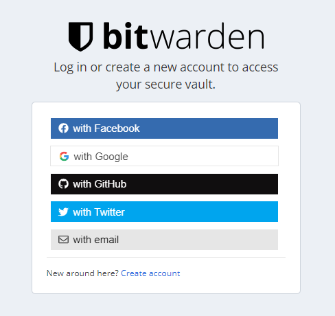 Social login - Password Manager - Bitwarden Community Forums